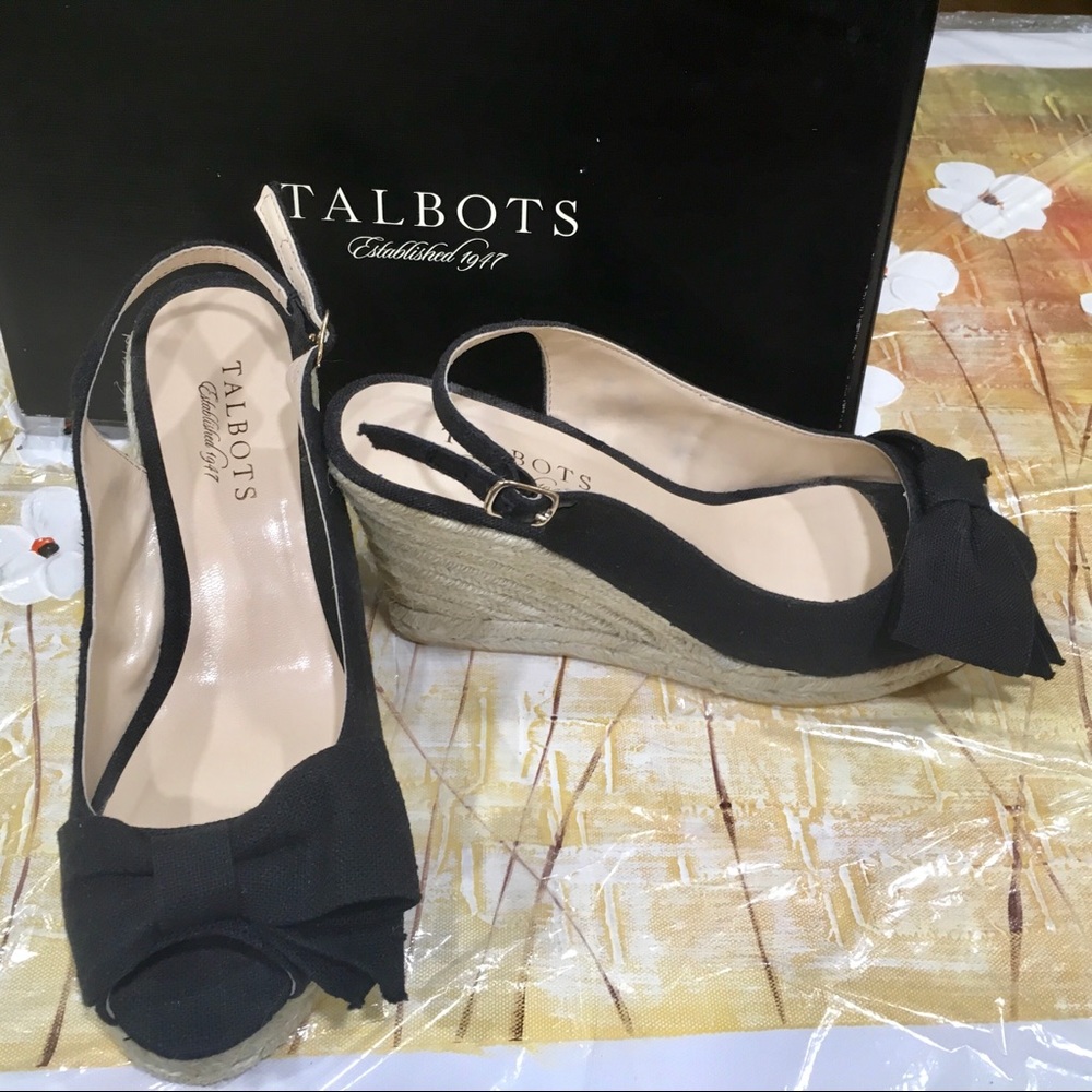 Talbots espadrilles wedges